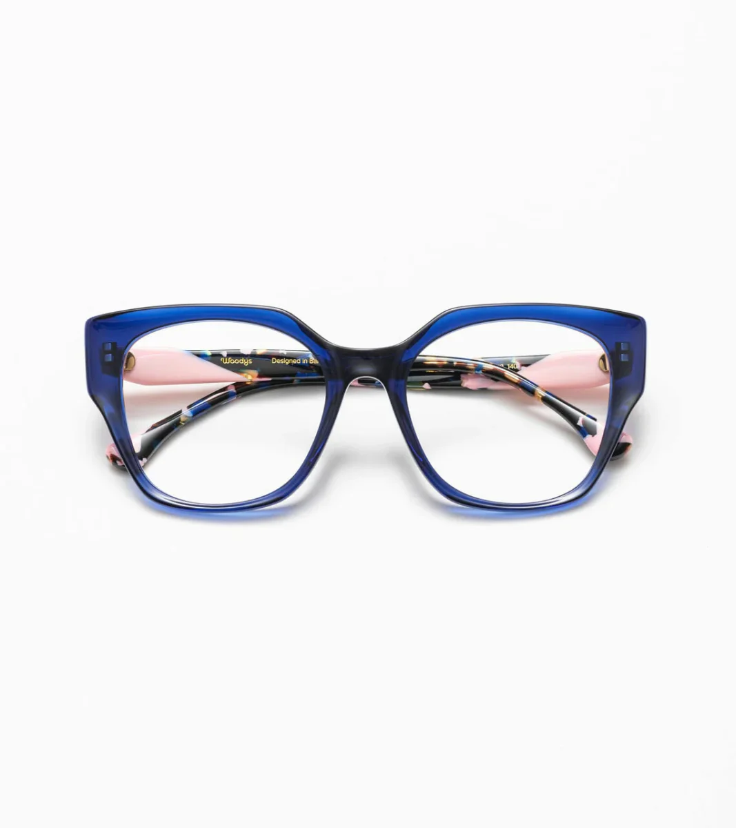 Woodys – Violet | Lunettes de vue femme bleu & écaille – Image 4