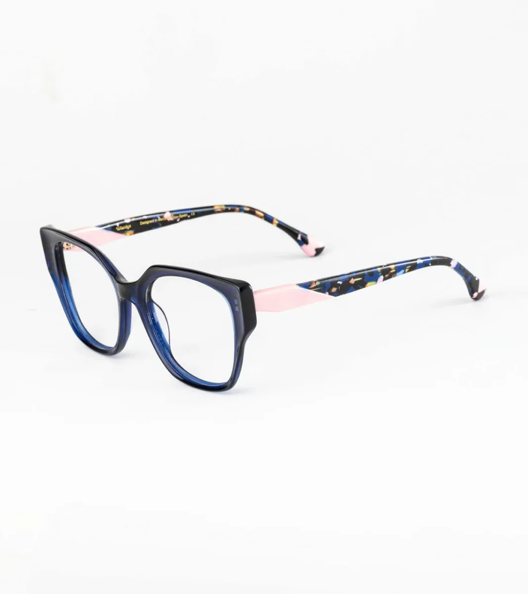 Woodys – Violet | Lunettes de vue femme bleu & écaille – Image 5
